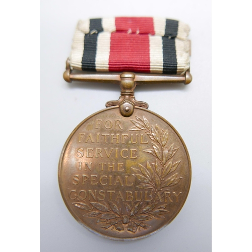 900 - A Special Constabulary Medal to Ernest West