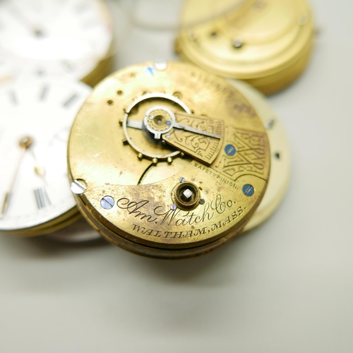 906 - Pocket watch movements