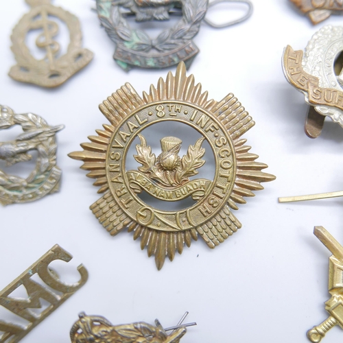 973 - Assorted military cap badges