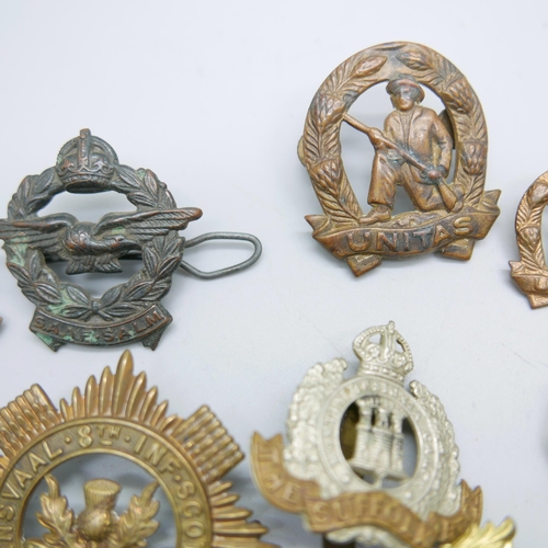 973 - Assorted military cap badges