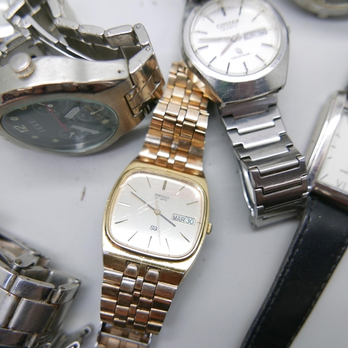 994 - A collection of gentleman's wristwatches