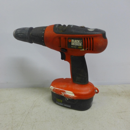 2009 - Five assorted cased drills including a Toledo TCD-240012 24v cordless power drill and a Fern power d... 