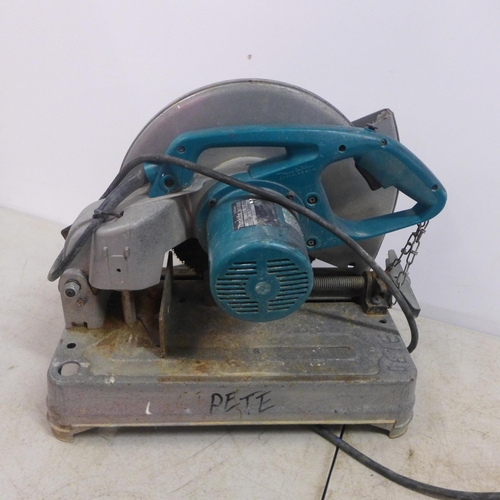 2030 - A Makita 2414NB 355mm 110v 1650w chop saw