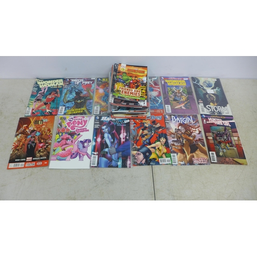 2091 - Approx. 50 Marvel comic books, mostly X-Men