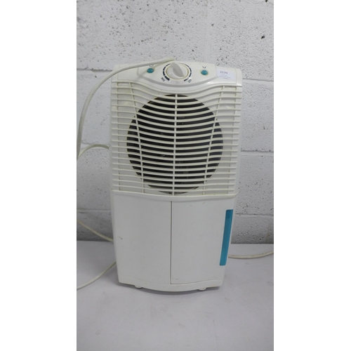 2139 - An Amcor 220w-240v 50Hz AD100Y dehumidifier in white