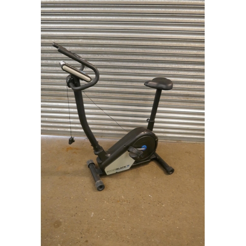 2171 - A Roger Black fitness exercise bike with heart rate monitor