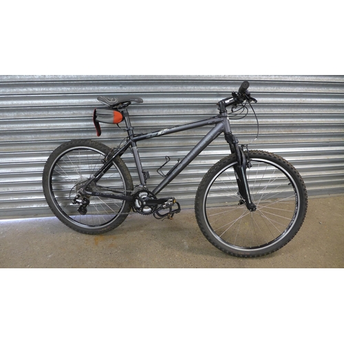 2164 - A Decathlon Rockrider 52 aluminium framed front suspension hardtail mountain bike. *Police repossess... 