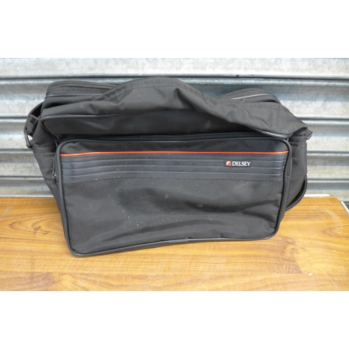 2302 - Two unused Pierre Cardin holdalls and a Delsey holdall