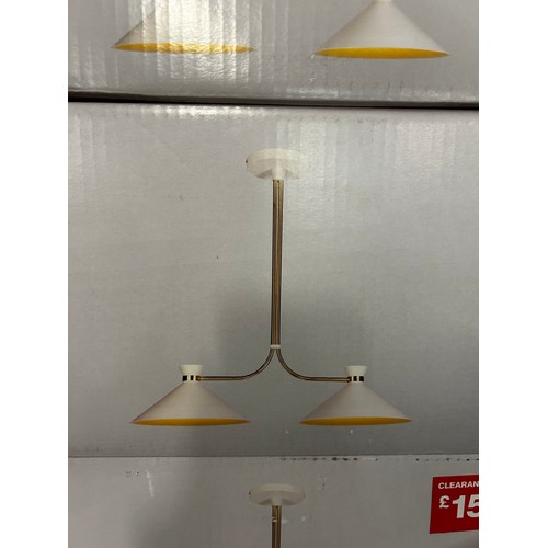 1584 - Five Appenin pendant lights *This lot is subject to VAT