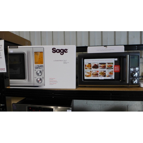 3002 - Sage The Combi Wave 3-In-1 Microwave - Model Smo870Bst, Original RRP £249.99 + VAT (320-80) *This lo... 