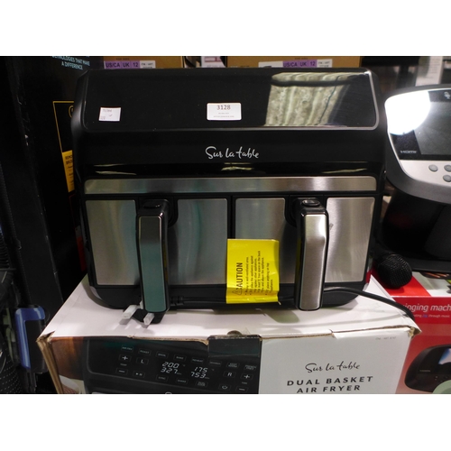 3128 - Sur La Table Double Air Fryer  (320-102) *This lot is subject to VAT