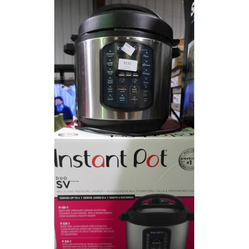 3131 - Instant Pot Duo 9 In 1 Multi Pressure Cooker (320-36) *This lot is subject to VAT