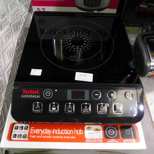 3132 - Tefal Everyday Induction Hob - Model Ih201840 (320-116) *This lot is subject to VAT