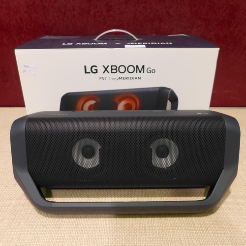 3180 - LG PN7 Xboom Wireless Speaker, Original RRP £99.99 + VAT (320-73) *This lot is subject to VAT