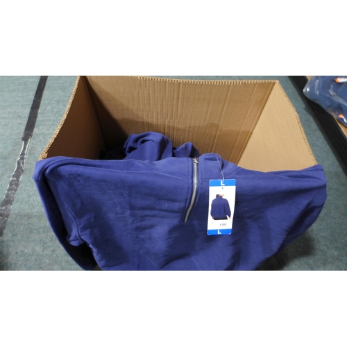 3248 - Quantity of women's Champion Elite blue 1/2 zip pullovers - size L * this lot is subject to VAT