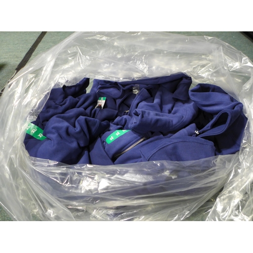 3249 - Quantity of women's Champion Elite blue 1/2 zip pullovers - size XL * this lot is subject to VAT