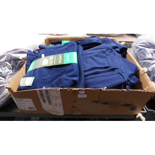 3258 - Quantity of men's Orvis five pocket pants - blue - mixed size * this lot is subject to VAT