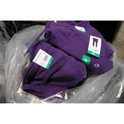 3289 - Small quantity of women's purple Champion Elite XL joggers * this lot is subject to VAT