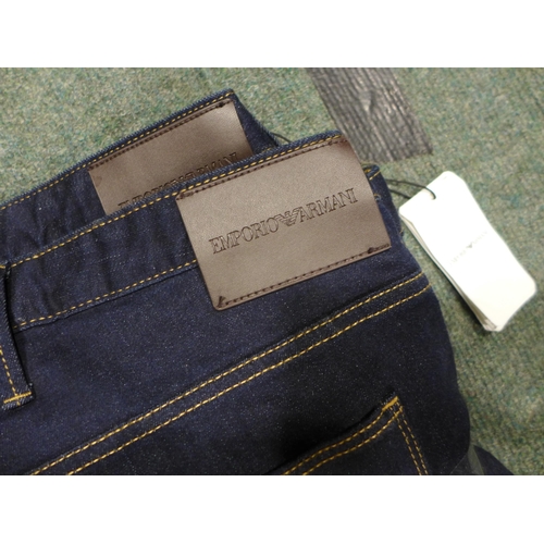 3299 - Two pairs of men's Armani jeans - size 38 x 32 * this lot is subject to VAT