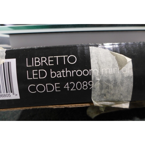 3325 - LED bathroom mirror - Chipped Corner (319-528) *This lot is subject to VAT