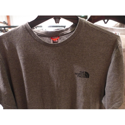 3333 - Four assorted men's tops including Adidas/The North Face/Jack Wills, etc., various sizes/styles * th... 