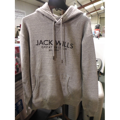 3338 - Three men's branded hoodies including Puma, Adidas and Jack Wills - mixed size and colour * this lot... 