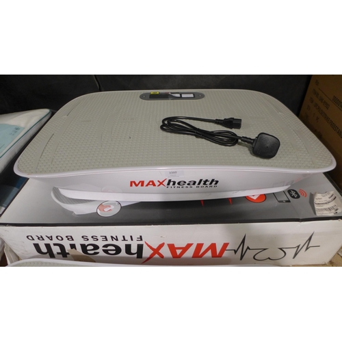 3360 - Maxhealth Fitness Board with Remote / Box, Original RRP £499.91 + VAT (318-68/901) *This lot is subj... 