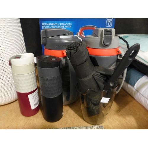 3365 - Shedrain Umbrella, Hydro Pro Sport Jugs & Kambukka Hot/Cold Travel Mugs    (317-118,132,135/908) *Th... 