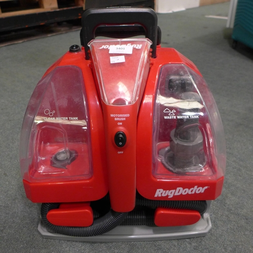 3401 - Rug Doctor Portable Spot Cleaner - Model 93306 , Original RRP £99.99 + VAT (320-56) *This lot is sub... 