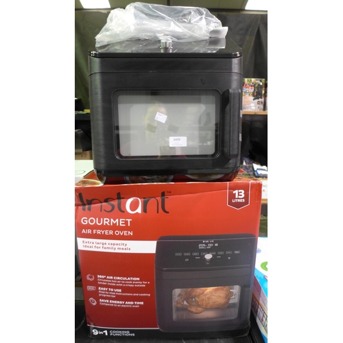 3409 - Instant Pot Air Fry Oven  (320-129) *This lot is subject to VAT