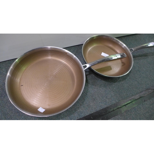 3412 - Masterpro 2 piece Frying Pans (320-162) *This lot is subject to VAT