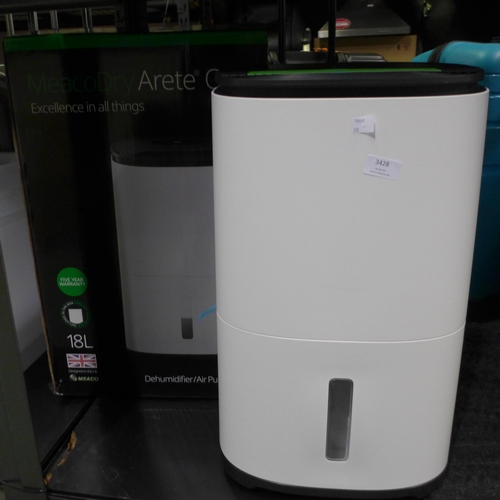 3428 - Meaco Dry Arete One Dehumidifier 18L   , Original RRP £179.99 + VAT (320-139) *This lot is subject t... 