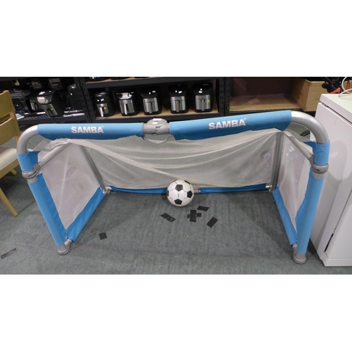 3432 - Samba Aluminium Small Folding Goal, Original RRP £154.16 + VAT (320-45) *This lot is subject to VAT