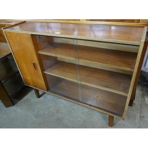 116 - A teak bookcase