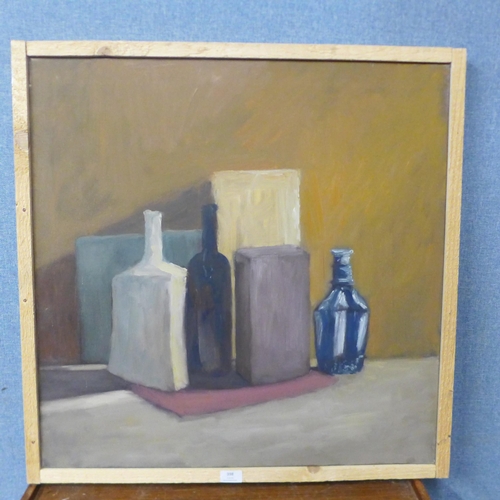 398 - Bep Knoop, two still lifes, oil on canvas, framed