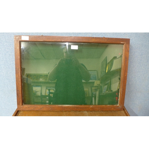 454 - A table top display cabinet