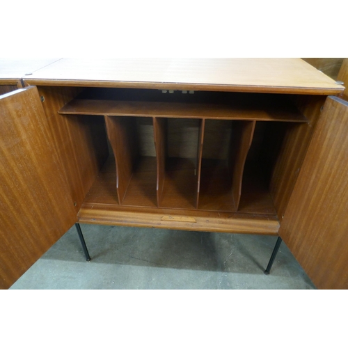 47 - A fitted tola wood sideboard