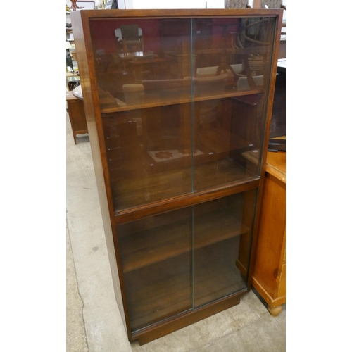 81 - A teak bookcase