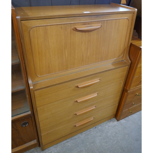 83 - A teak bureau