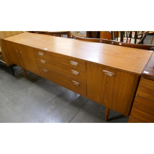 89 - A teak effect sideboard