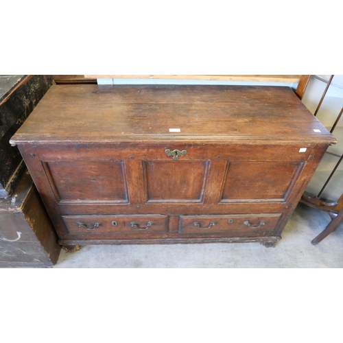 300 - A George II pine mule chest