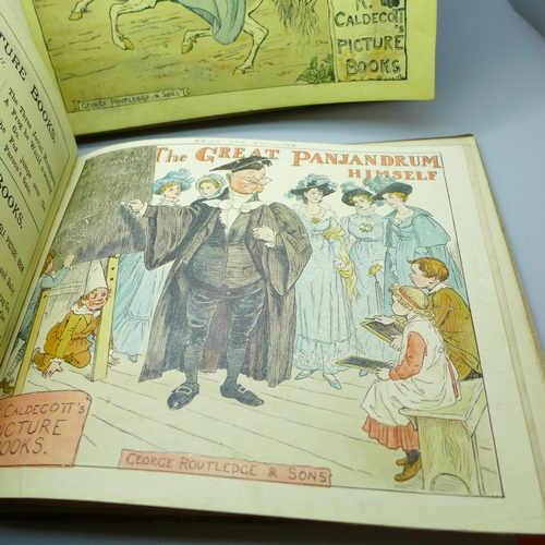 620 - Two hardback volumes of R. Caldecott's picture books, published by George Routledge and Sons (early ... 