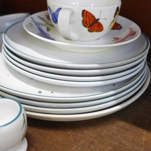 647 - A collection of Denby Greenwheat stoneware and other china **PLEASE NOTE THIS LOT IS NOT ELIGIBLE FO... 