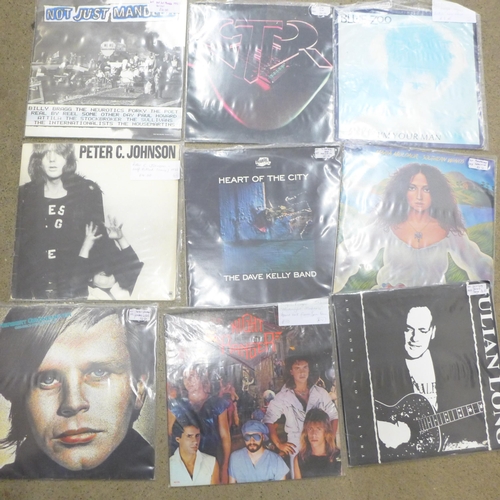 699 - A collection of approximately 60 LP records and 12