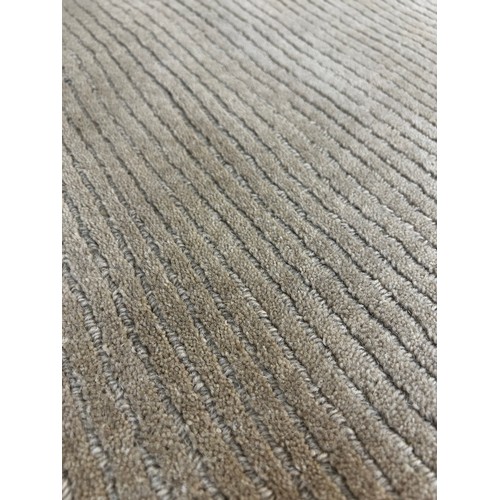 1451 - A handmade 100% wool pile, cream ground carpet, 200cm x 300cm