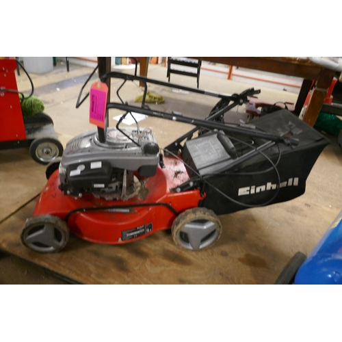 2359 - An Einhell GC-PM 46/35 self propelled petrol lawn mower with collector (7792) * this lot is subject ... 