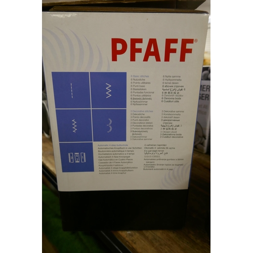 2374 - A PFAFF element 1050S sewing machine in a box