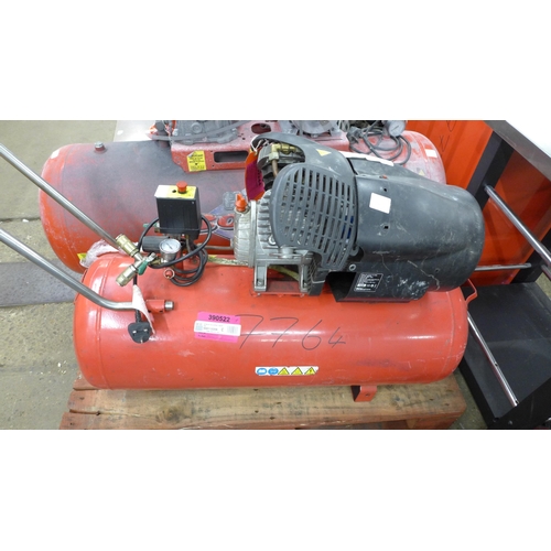 2258 - A Clarke Raider Air 15/1000 3hp air compressor (7764)  * this lot is subject to VAT *this item is to... 