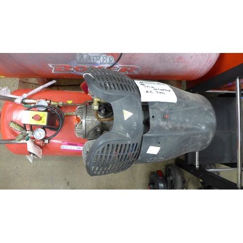 2258 - A Clarke Raider Air 15/1000 3hp air compressor (7764)  * this lot is subject to VAT *this item is to... 