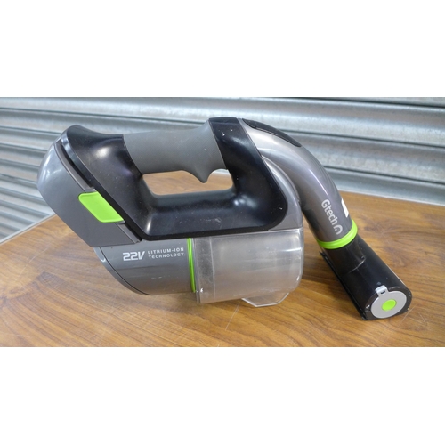 2283 - Two GTech Li-ion cordless hand held vacuum cleaner and a quantity of various attachments